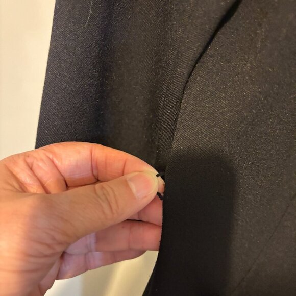 MM Lafleur Etsuko Recycled WonderTex Black Sheath Dress - Picture 14 of 16